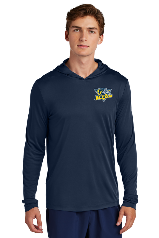 Ice Dogs Navy  Light Long Sleeve Hoodie