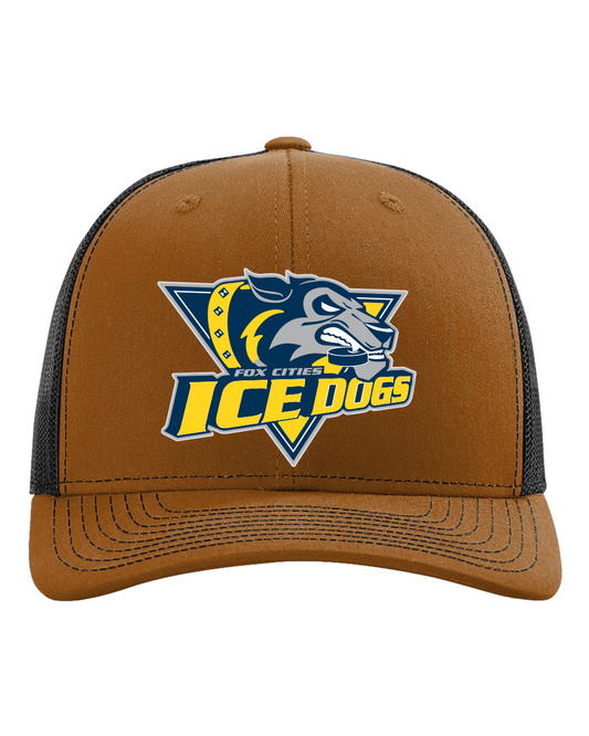 Ice Dogs Richardson 112 Patch Logo