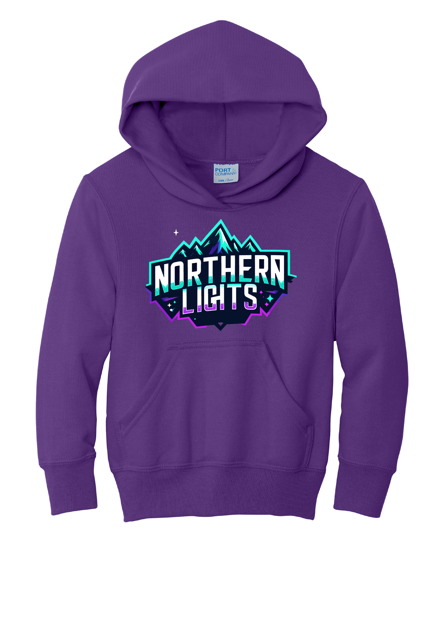 Northern Lights Port and Company Youth Hoodie