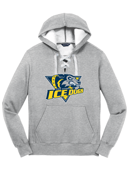 Ice Dogs Hocky Laced Hoodie